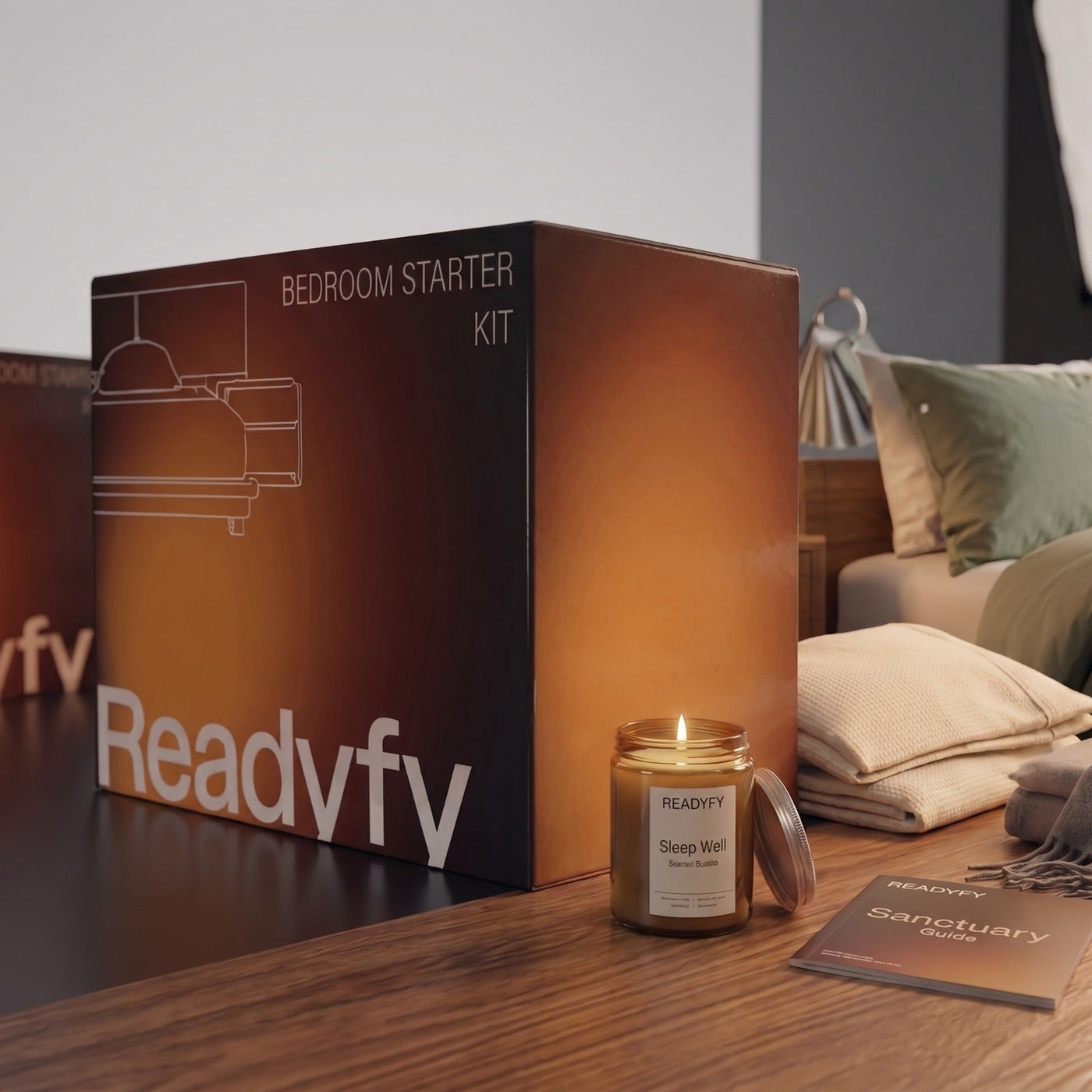 Readyfy Essential Move-In Bundle bedroom kit